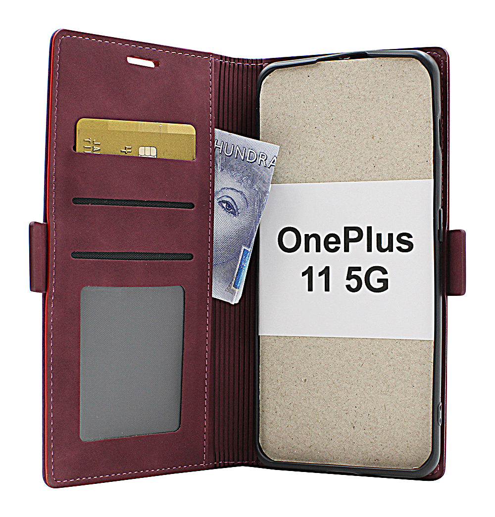 Luksuskotelo Standcase Wallet OnePlus 11 5G