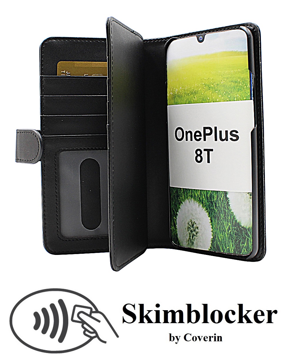 CoverIn Skimblocker XL Wallet OnePlus 8T