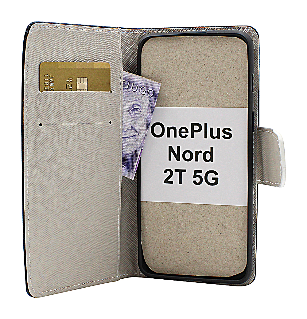 billigamobilskydd.se Kuviolompakko OnePlus Nord 2T 5G