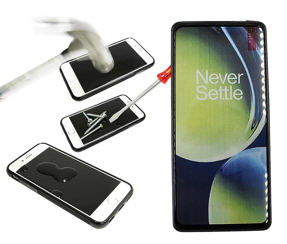 Full Frame Karkaistusta Lasista OnePlus Nord CE 3 Lite 5G