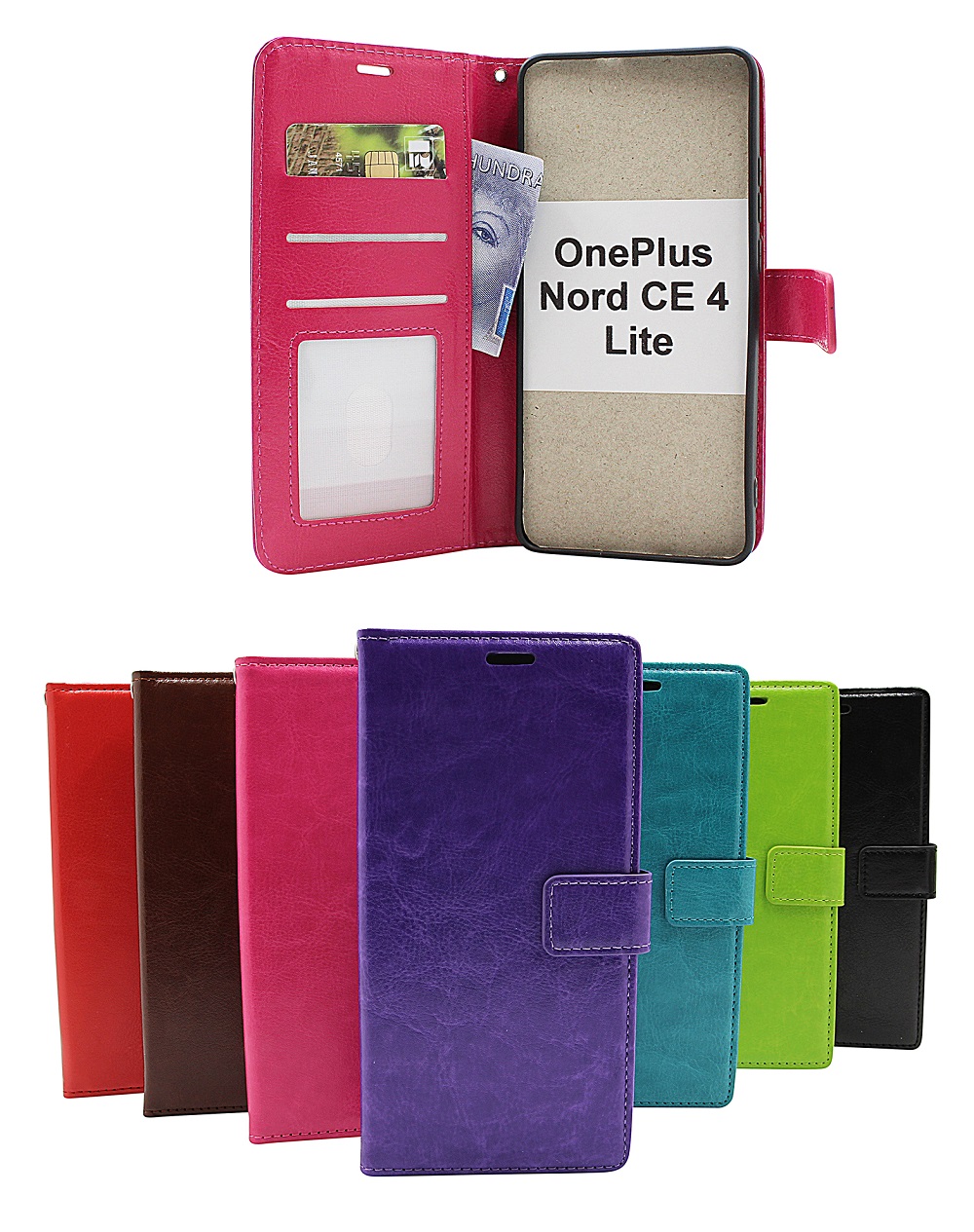 Crazy Horse OnePlus Nord CE 4 Lite Puhelimen Kuoret