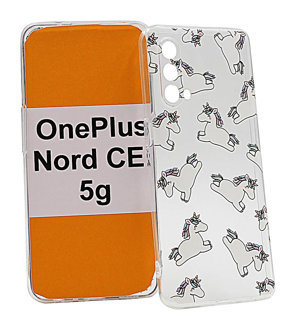 billigamobilskydd.se TPU-Designkotelo OnePlus Nord CE 5G