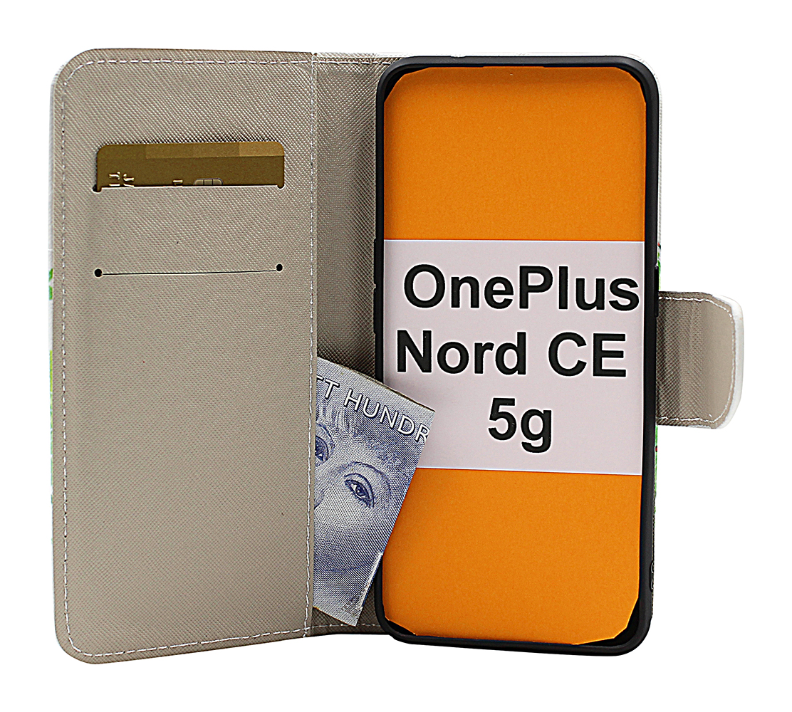 billigamobilskydd.se Kuviolompakko OnePlus Nord CE 5G