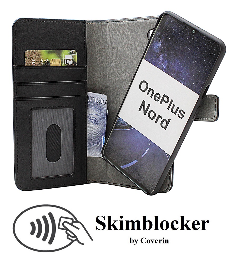CoverIn Skimblocker Magneettikotelo OnePlus Nord