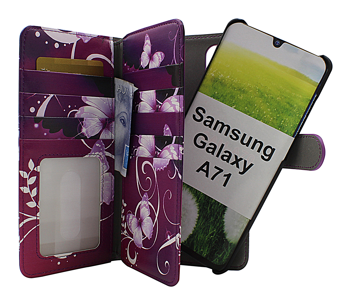 CoverIn Skimblocker XL Magnet Designwallet Samsung Galaxy A71 (A715F/DS)