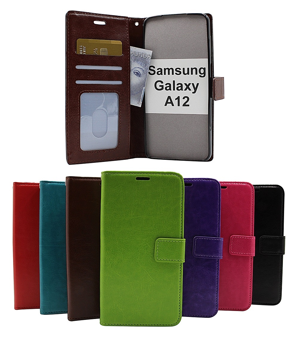 Crazy Horse Lompakko Samsung Galaxy A12 (A125F/DS)
