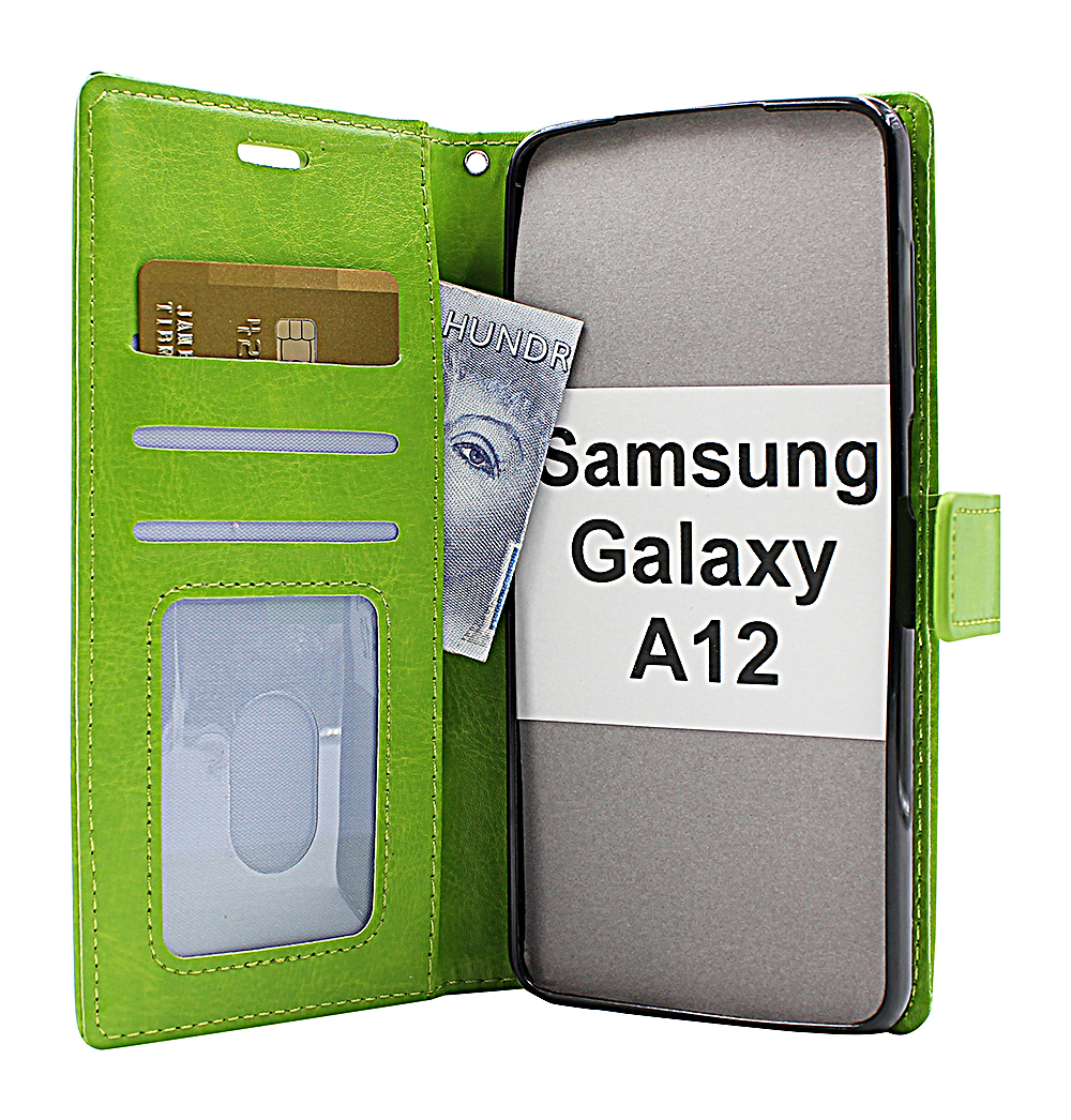 Crazy Horse Lompakko Samsung Galaxy A12 (A125F/DS)