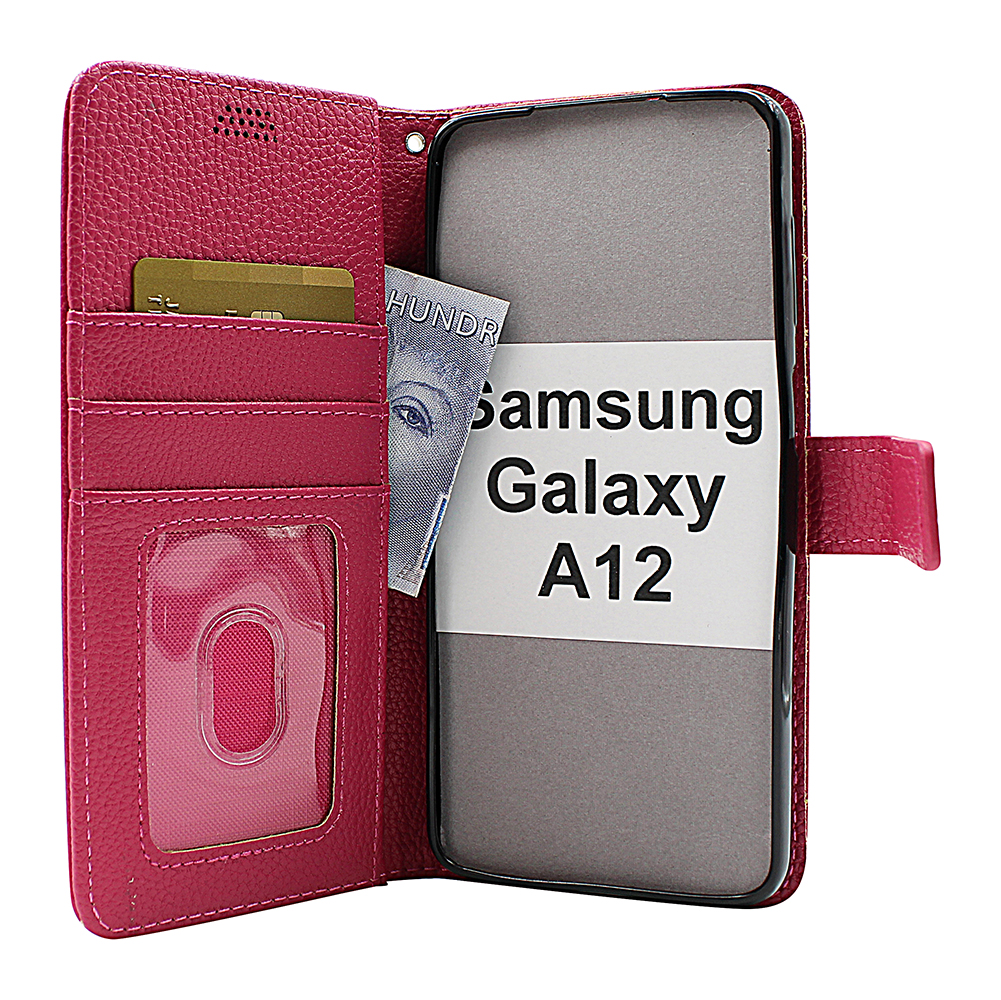 New Jalusta Lompakkokotelo Samsung Galaxy A12 (A125F/DS)