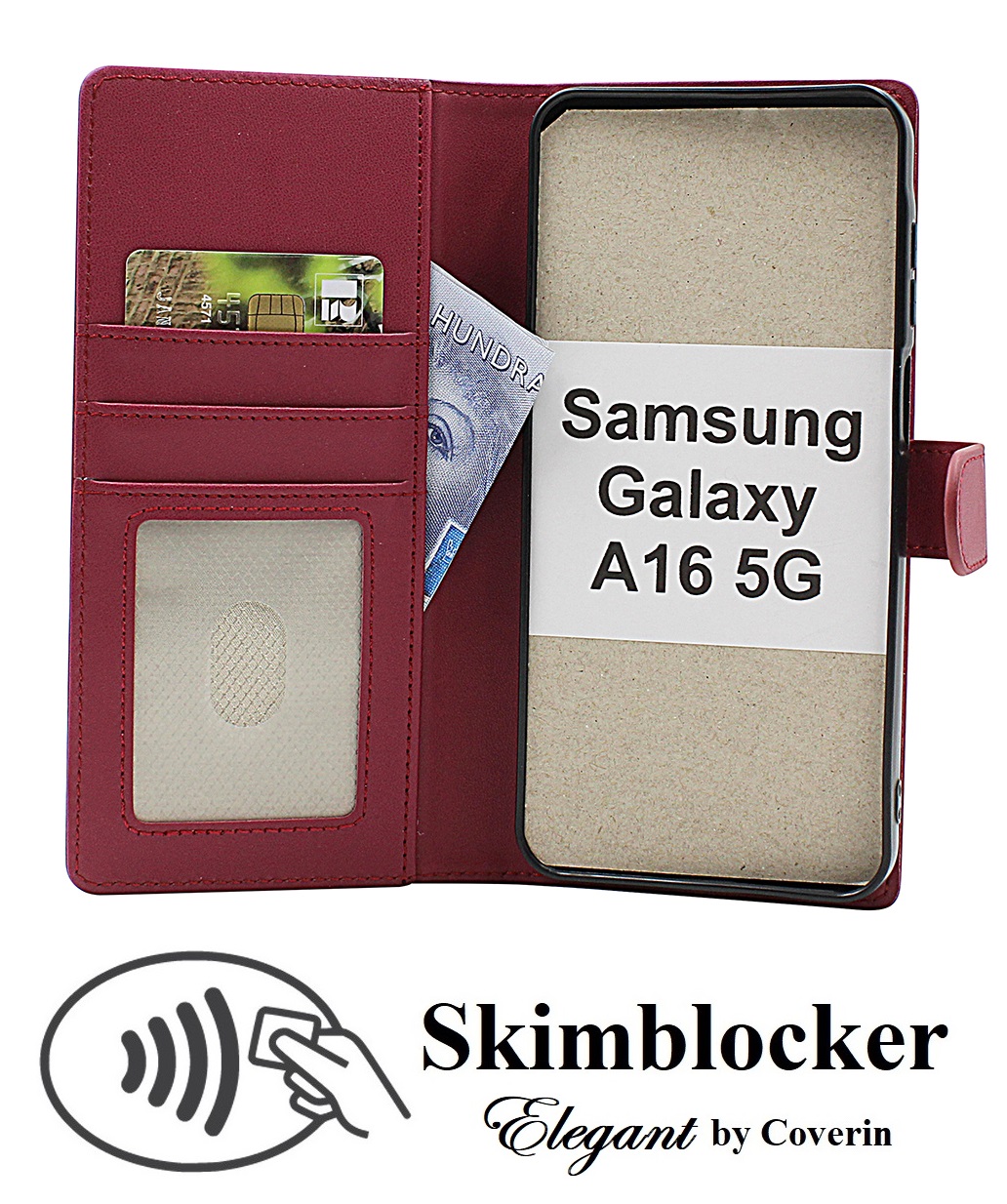 Skimblocker Samsung Galaxy A16 / A16 5G Puhelimen Kuoret