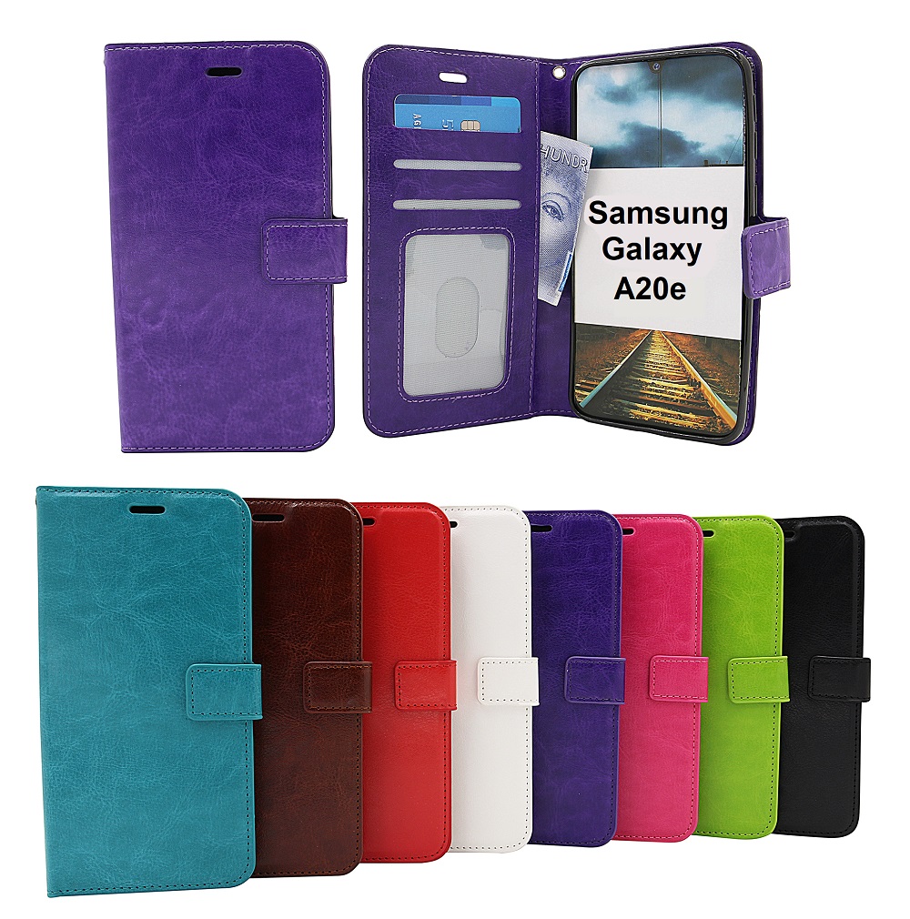 Crazy Horse Lompakko Samsung Galaxy A20e (A202F/DS)
