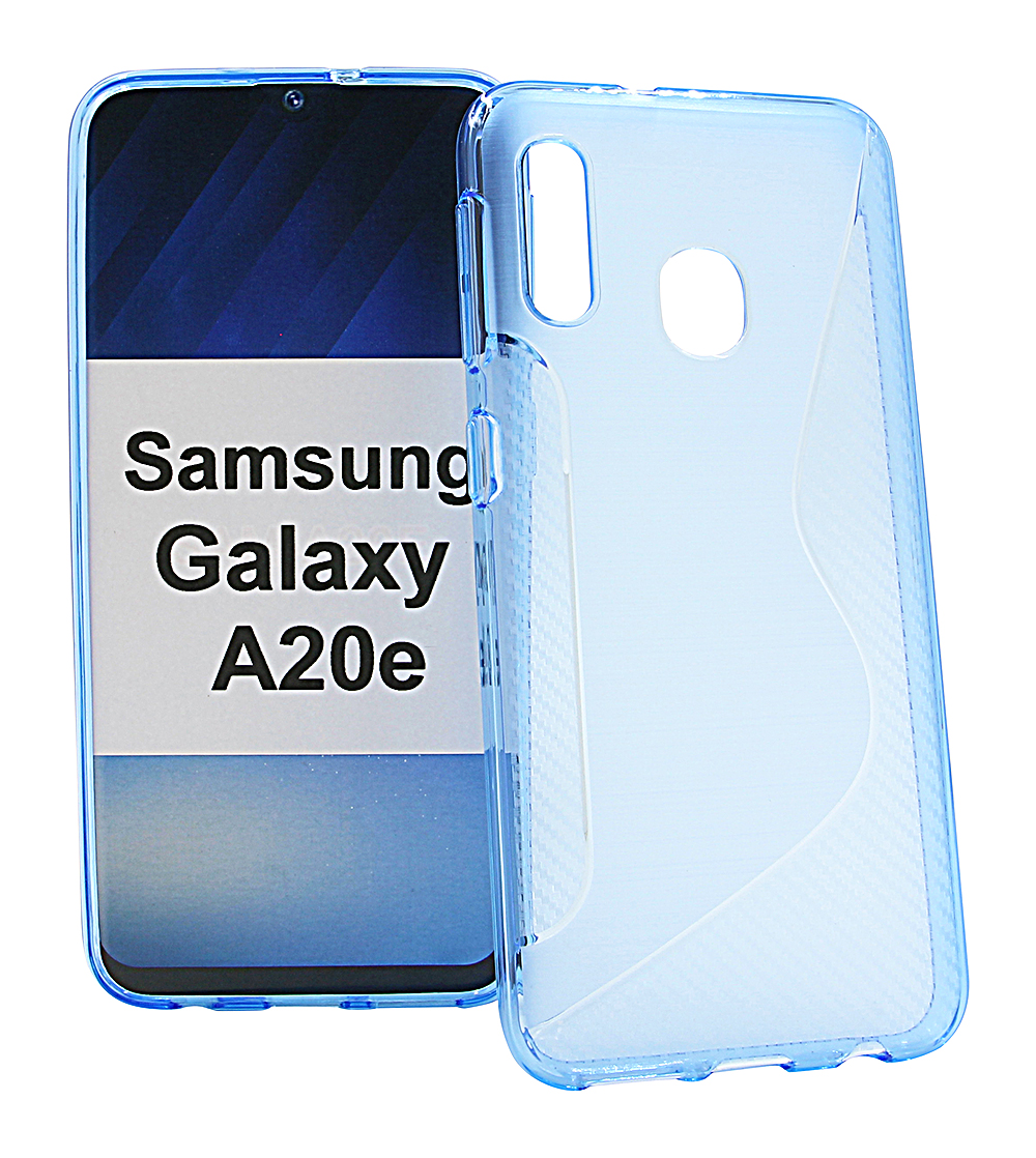 billigamobilskydd.se S-Line TPU-muovikotelo Samsung Galaxy A20e (A202F/DS)
