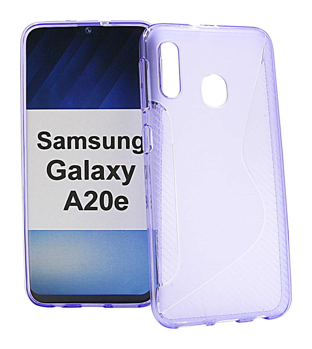 billigamobilskydd.se S-Line TPU-muovikotelo Samsung Galaxy A20e (A202F/DS)