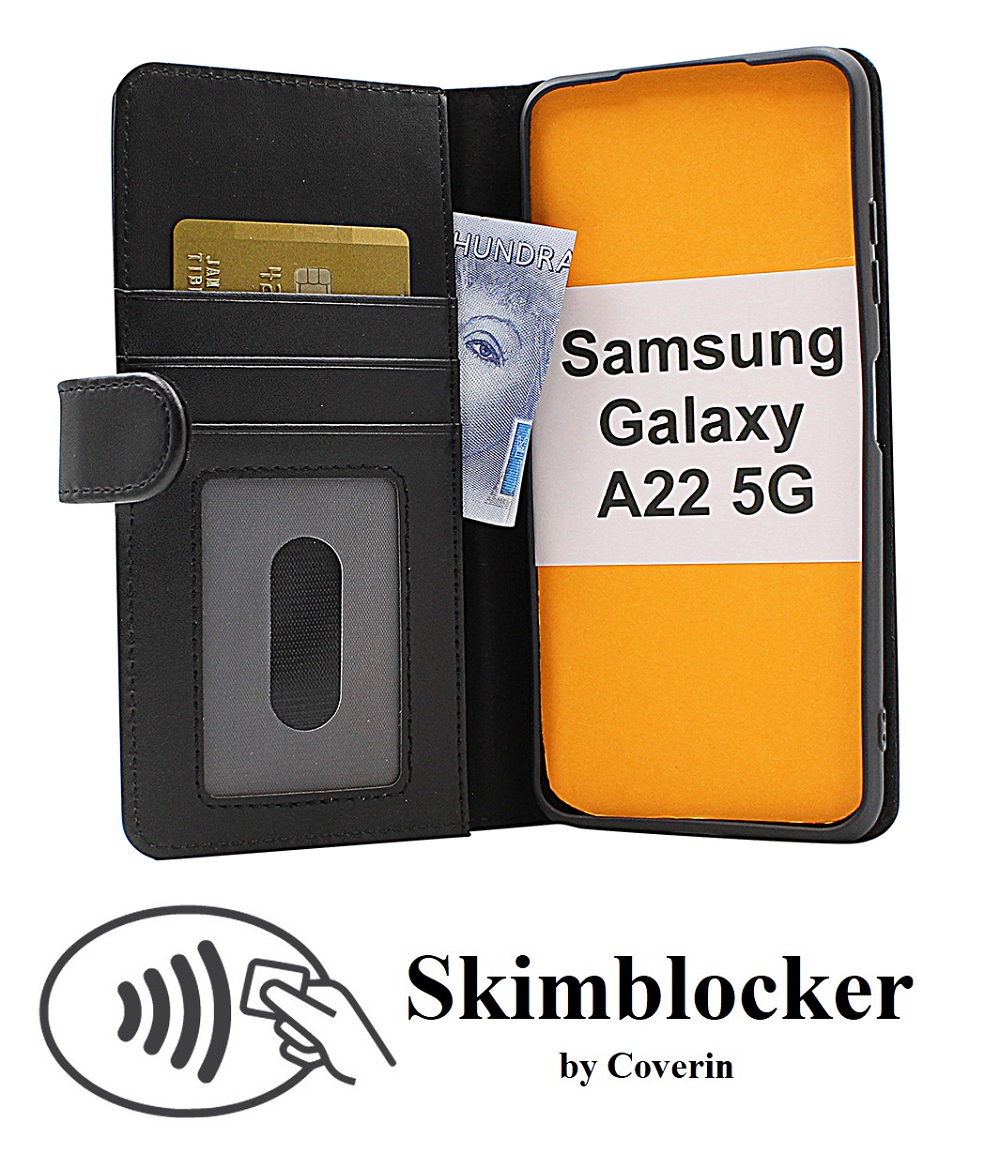 CoverIn Skimblocker Lompakkokotelot Samsung Galaxy A22 5G (SM-A226B)