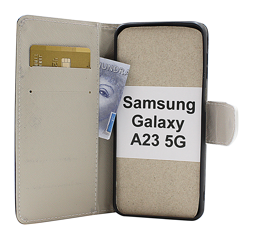 billigamobilskydd.se Kuviolompakko Samsung Galaxy A23 5G