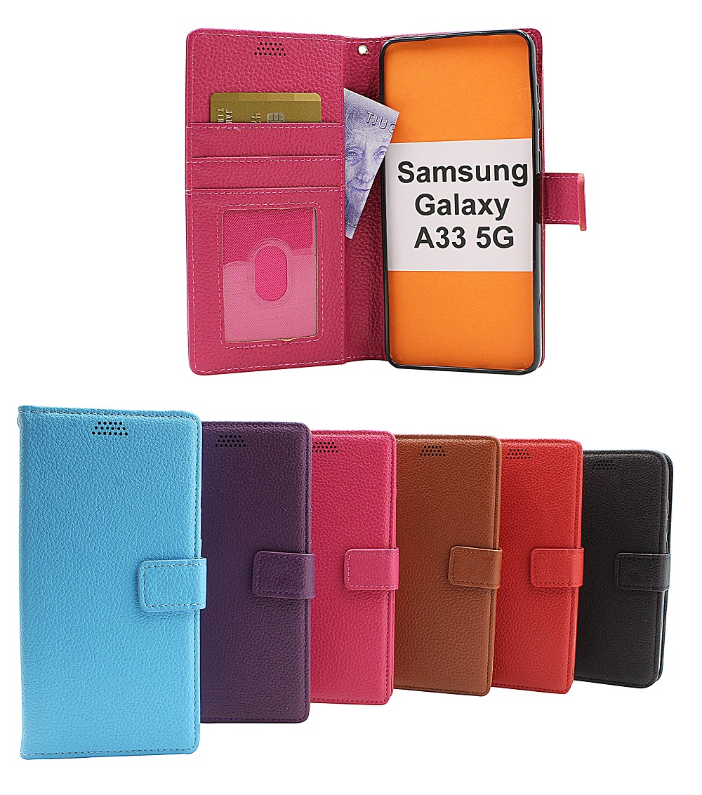 New Jalusta Lompakkokotelo Samsung Galaxy A33 5G (A336B)