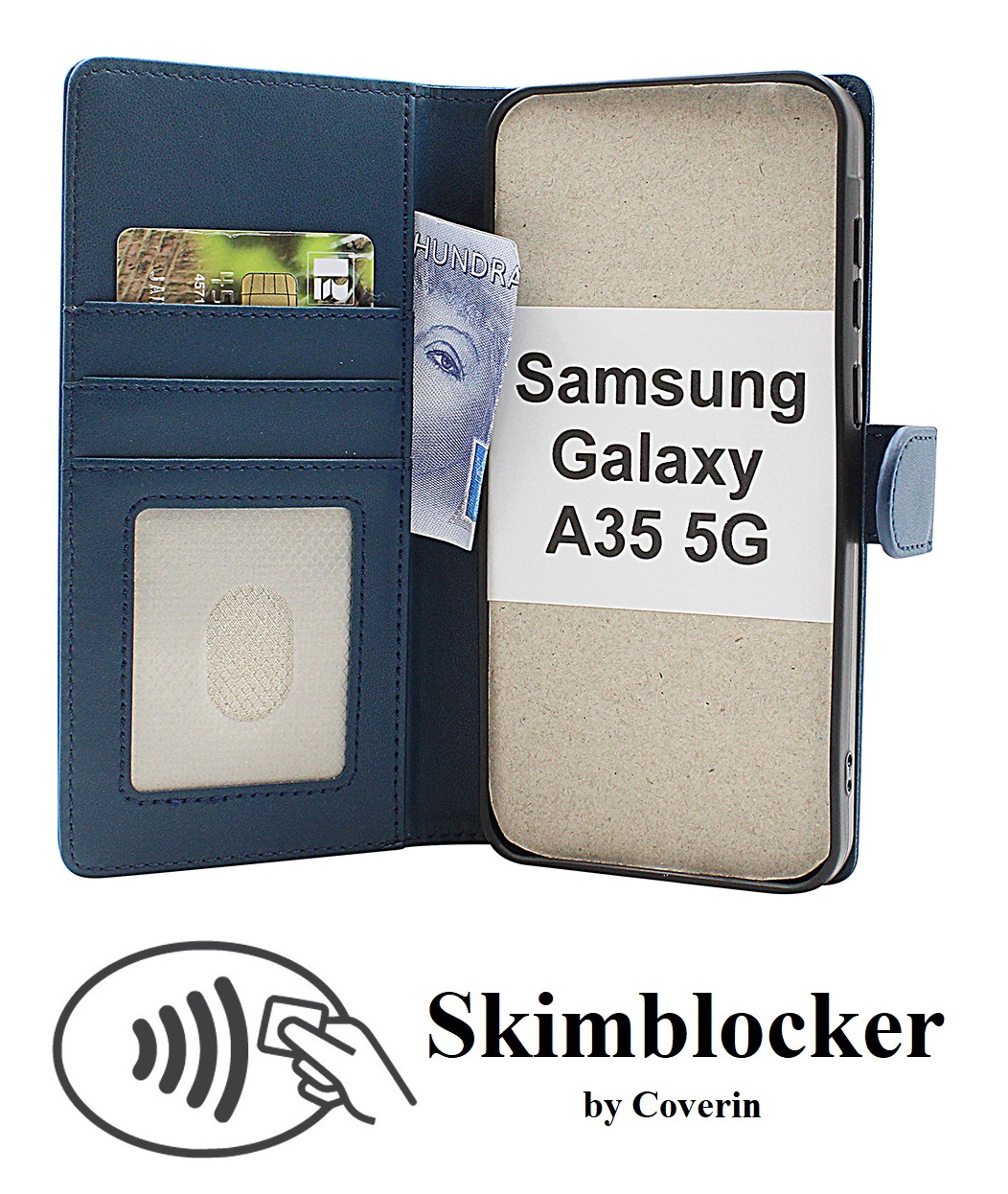 Skimblocker Lompakkokotelot Samsung Galaxy A35 5G
