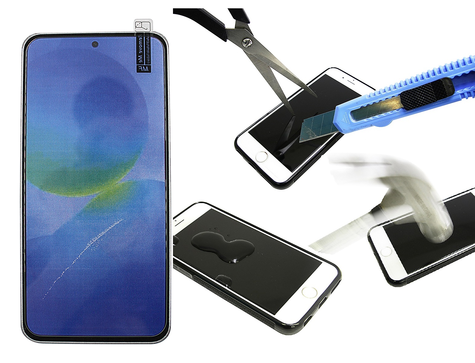 Näytönsuoja karkaistusta lasista Samsung Galaxy A36