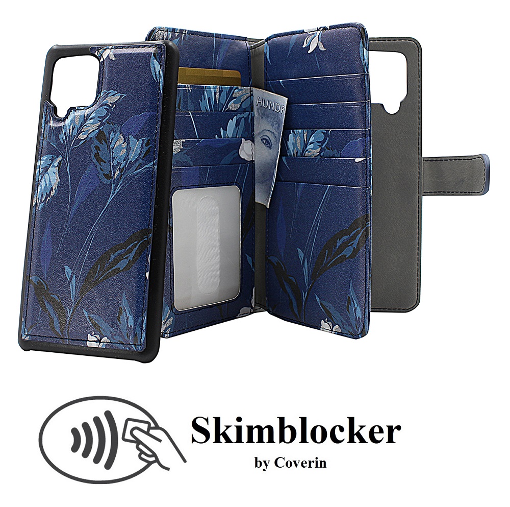 CoverIn Skimblocker XL Magnet Designwallet Samsung Galaxy A42 5G