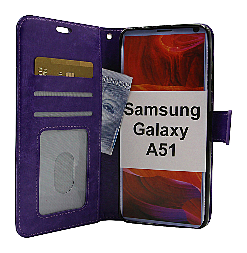Crazy Horse Lompakko Samsung Galaxy A51 (A515F/DS)