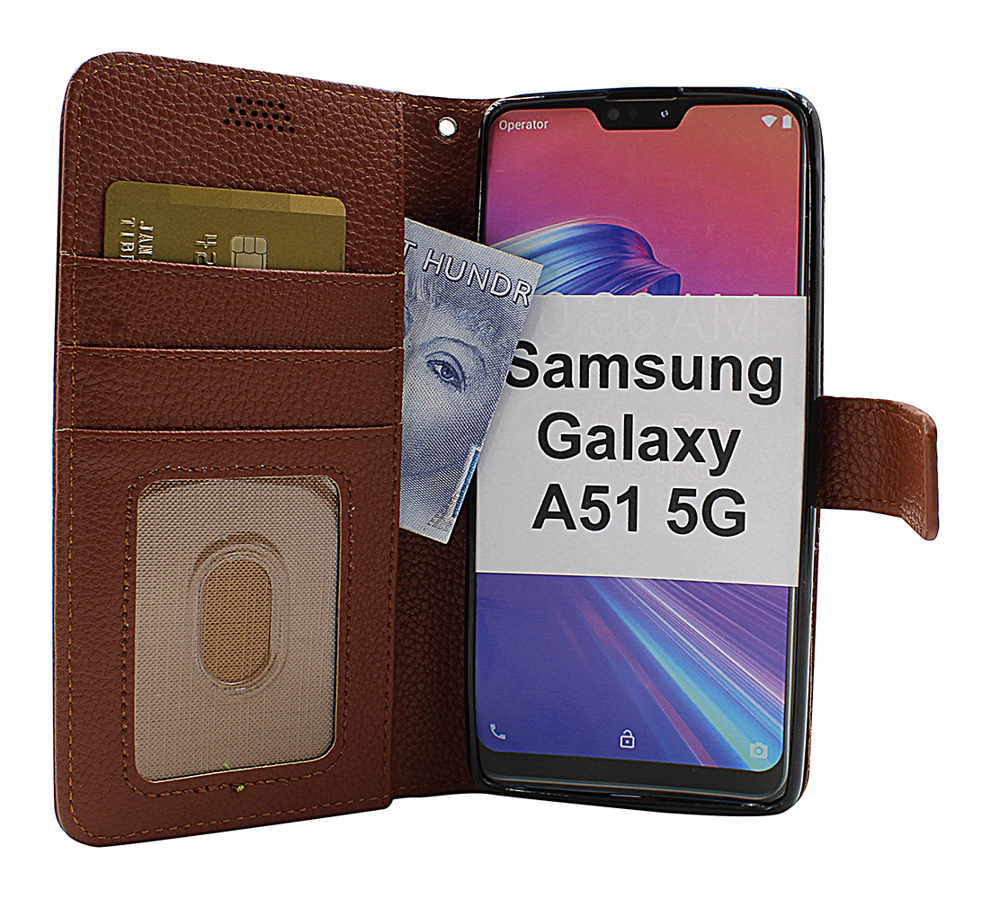 New Jalusta Lompakkokotelo Samsung Galaxy A51 5G (A516B/DS)