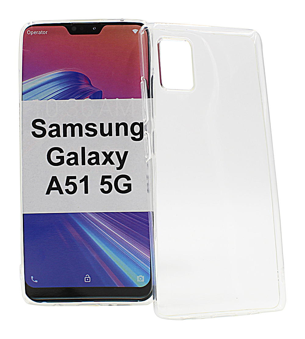 billigamobilskydd.se Ultra Thin TPU Kotelo Samsung Galaxy A51 5G (SM-A516B/DS)