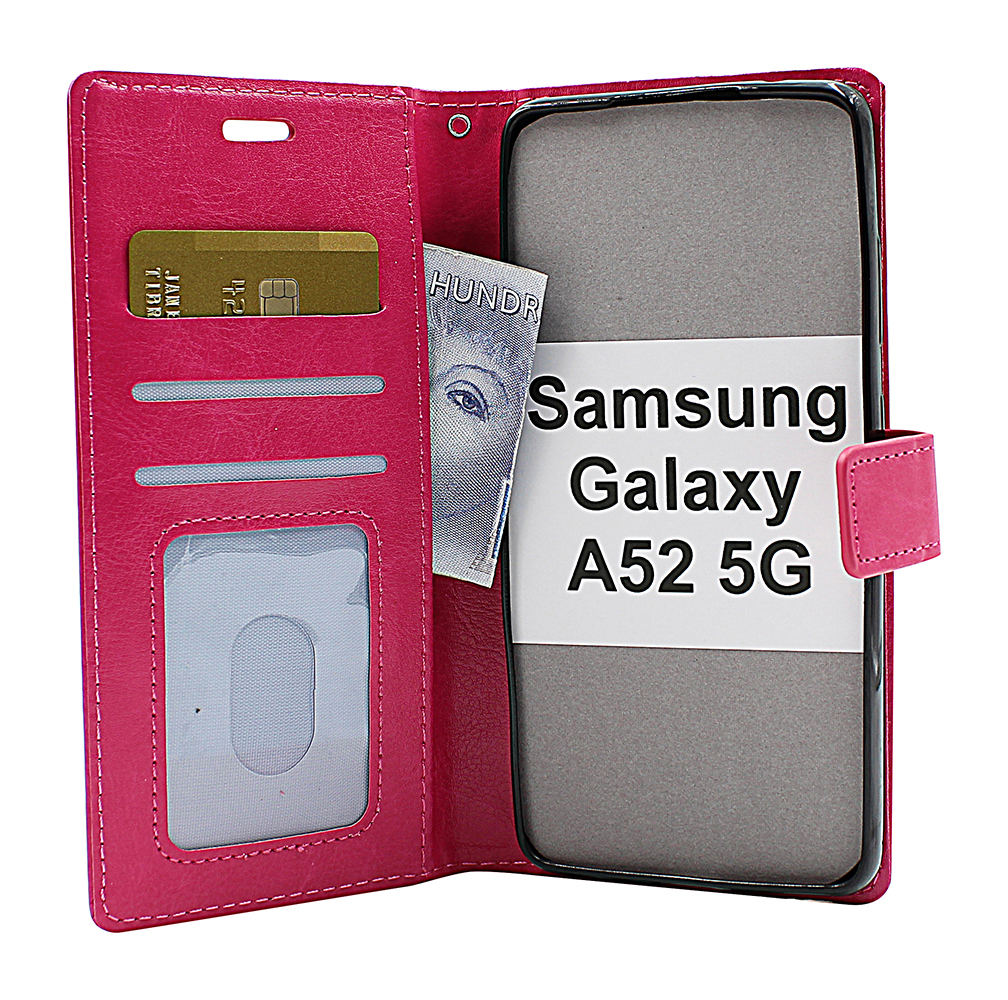 Crazy Horse Lompakko Samsung Galaxy A52 / A52 5G / A52s 5G