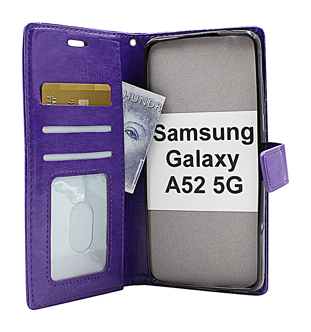 Crazy Horse Lompakko Samsung Galaxy A52 / A52 5G / A52s 5G