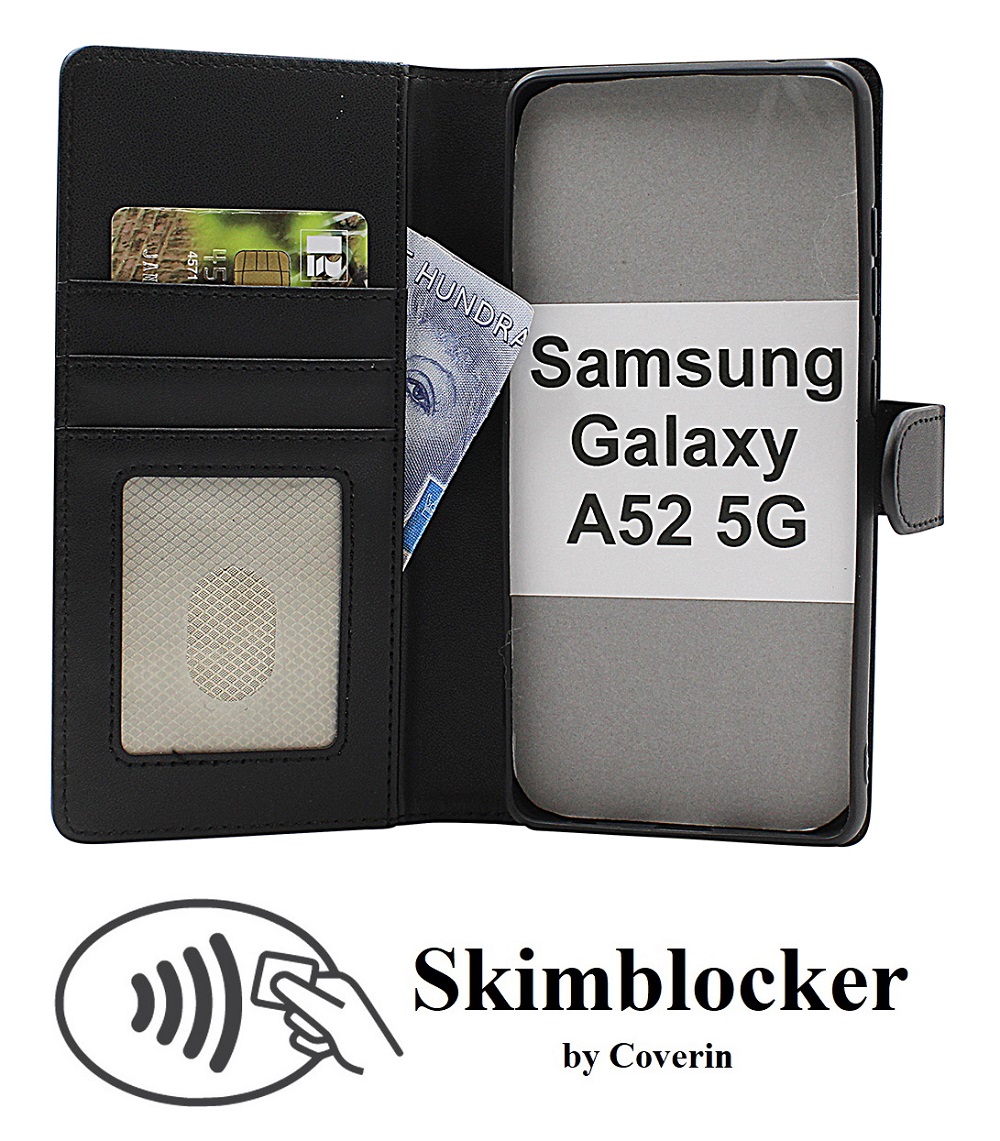 Skimblocker Samsung Galaxy A52 / A52 5G / A52s 5G Puhelimen Kuoret