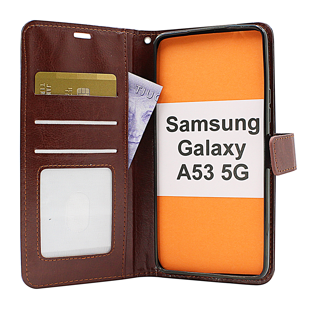 Crazy Horse Lompakko Samsung Galaxy A53 5G (A536B)