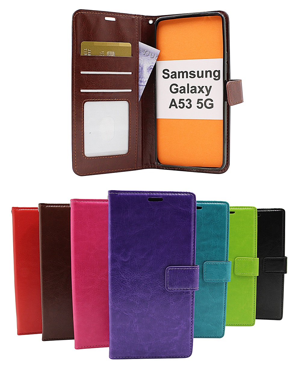 Crazy Horse Lompakko Samsung Galaxy A53 5G (A536B)