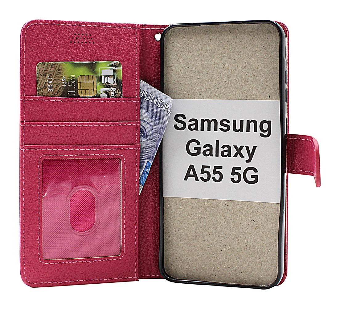 New Jalusta Lompakkokotelo Samsung Galaxy A55 5G (SM-A556B)