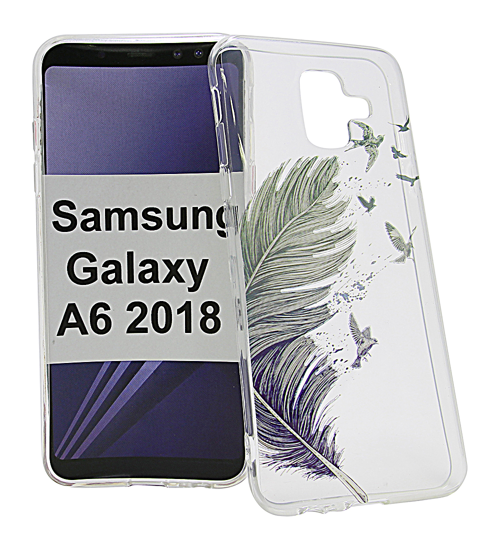 billigamobilskydd.se TPU-Designkotelo Samsung Galaxy A6 2018 (A600FN/DS)