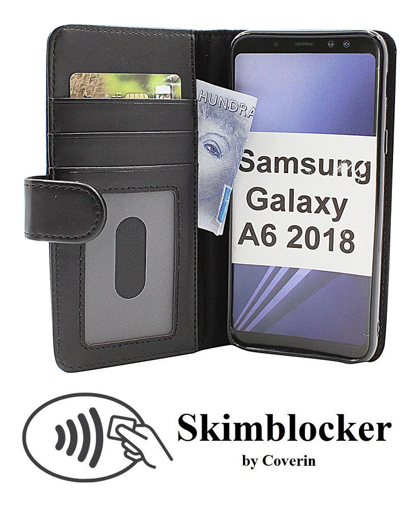 CoverIn Skimblocker Lompakkokotelot Samsung Galaxy A6 2018 (A600FN/DS)