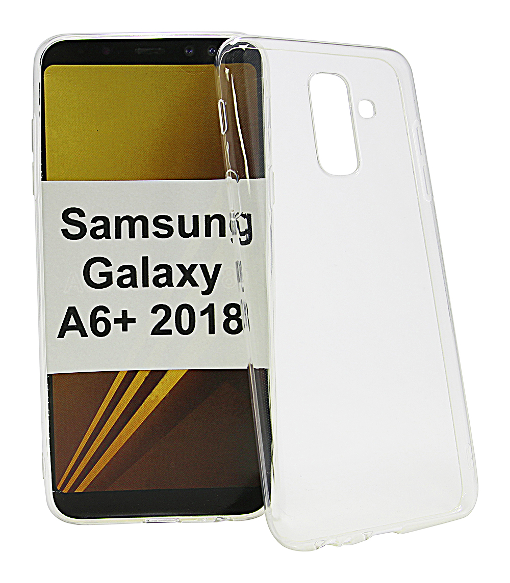 billigamobilskydd.se Ultra Thin TPU Kotelo Samsung Galaxy A6+ / A6 Plus 2018 (A605FN/DS)