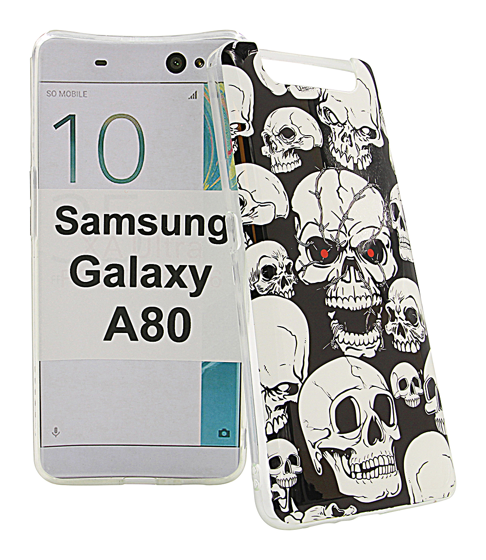 billigamobilskydd.se TPU-Designkotelo Samsung Galaxy A80 (A805F/DS)