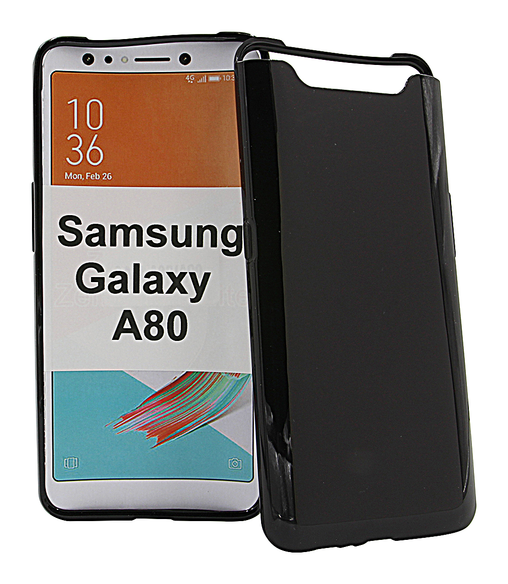 billigamobilskydd.se TPU muovikotelo Samsung Galaxy A80 (A805F/DS)