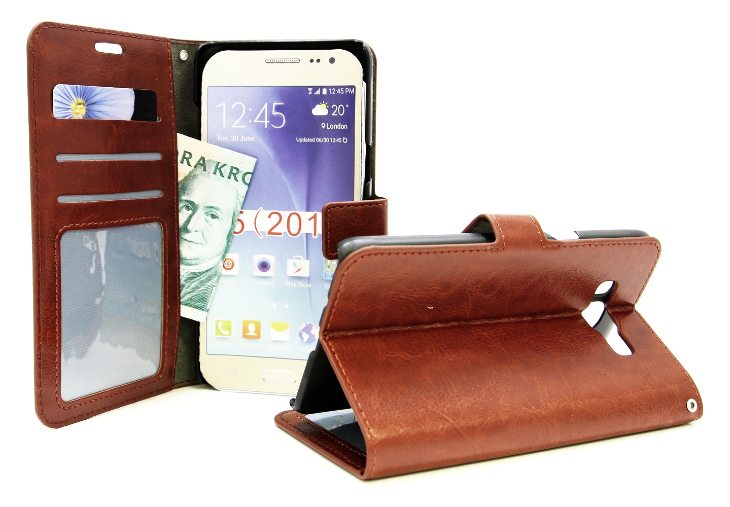 Crazy Horse Lompakko Samsung Galaxy J5 2016 (J510F)