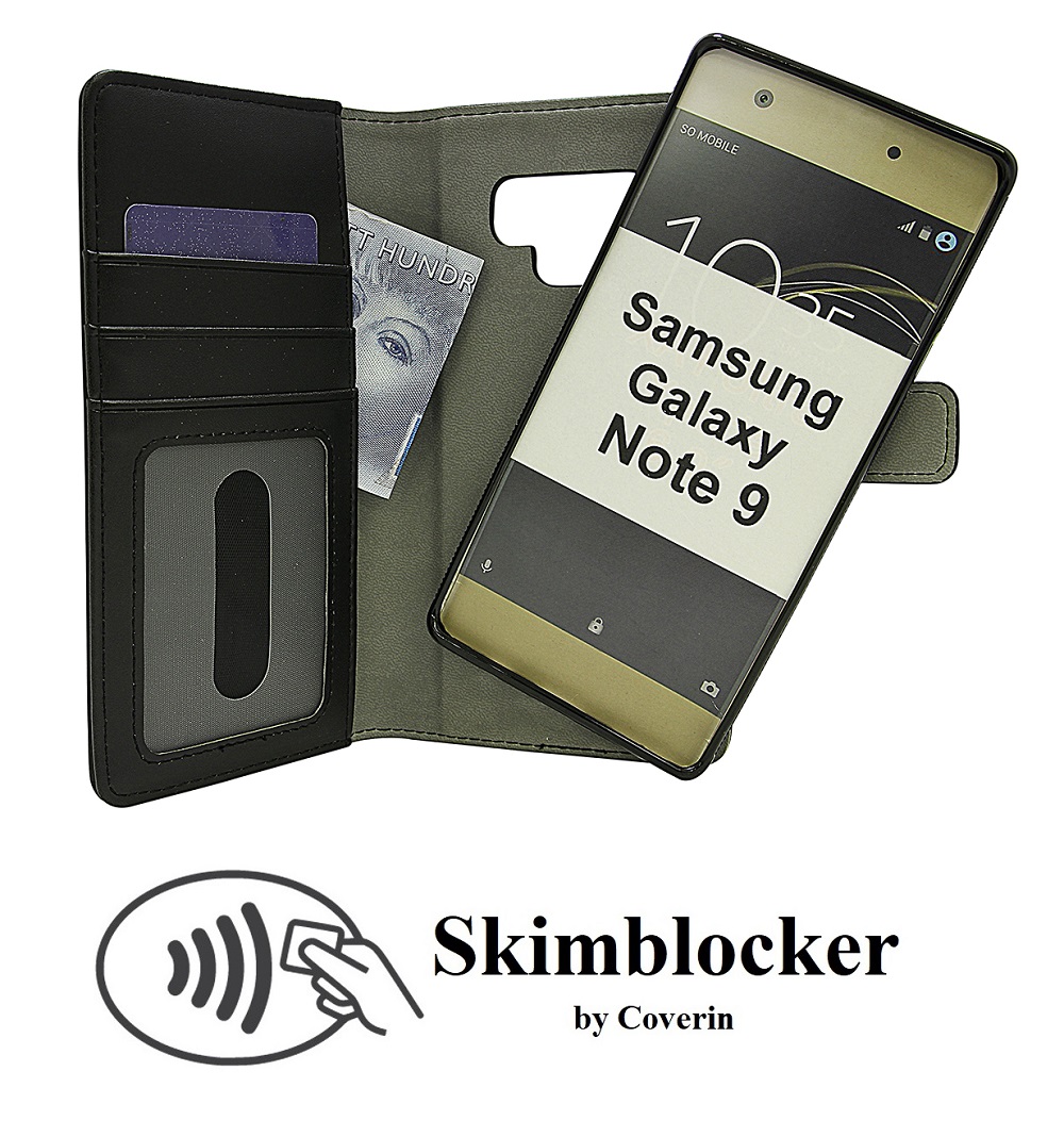 CoverIn Skimblocker Magneettikotelo Samsung Galaxy Note 9 (N960F/DS)