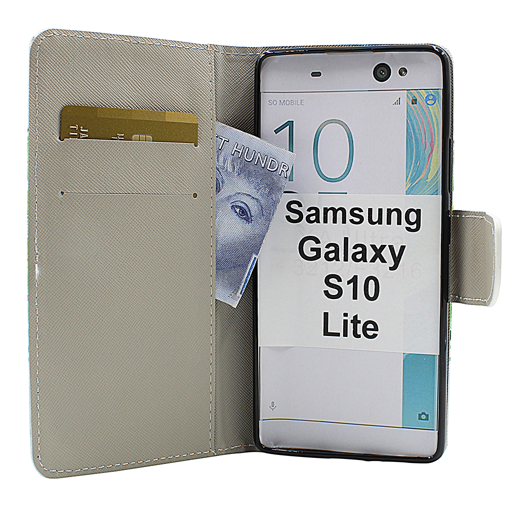 billigamobilskydd.se Kuviolompakko Samsung Galaxy S10 Lite (G770F/DS)