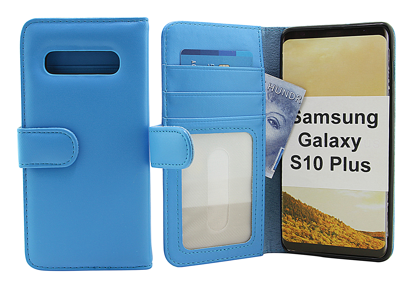 Skimblocker Lompakkokotelot Samsung Galaxy S10 Plus (G975F)