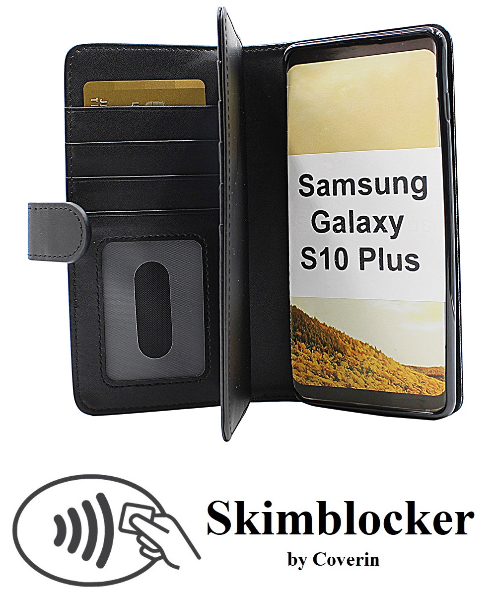 CoverIn Skimblocker XL Wallet Samsung Galaxy S10 Plus (G975F)