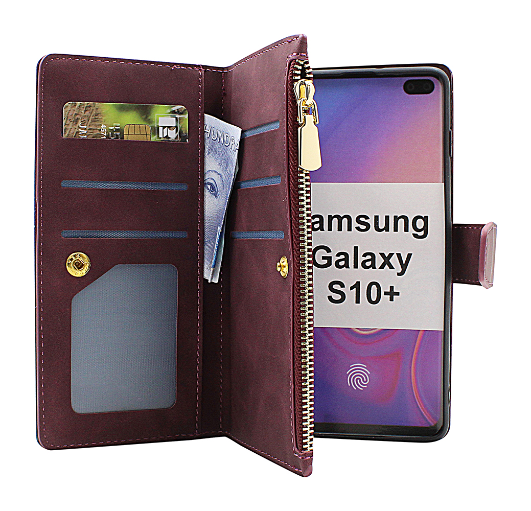 XL Standcase Luksuskotelo puhelimeen Samsung Galaxy S10 Plus (G975F)