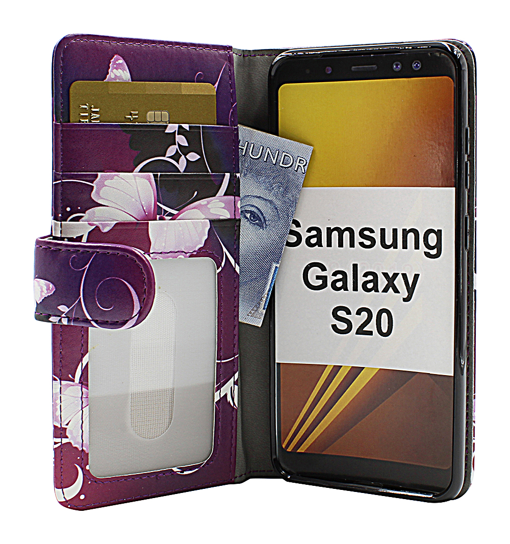 CoverIn Skimblocker Kuviolompakko Samsung Galaxy S20 (G980F)