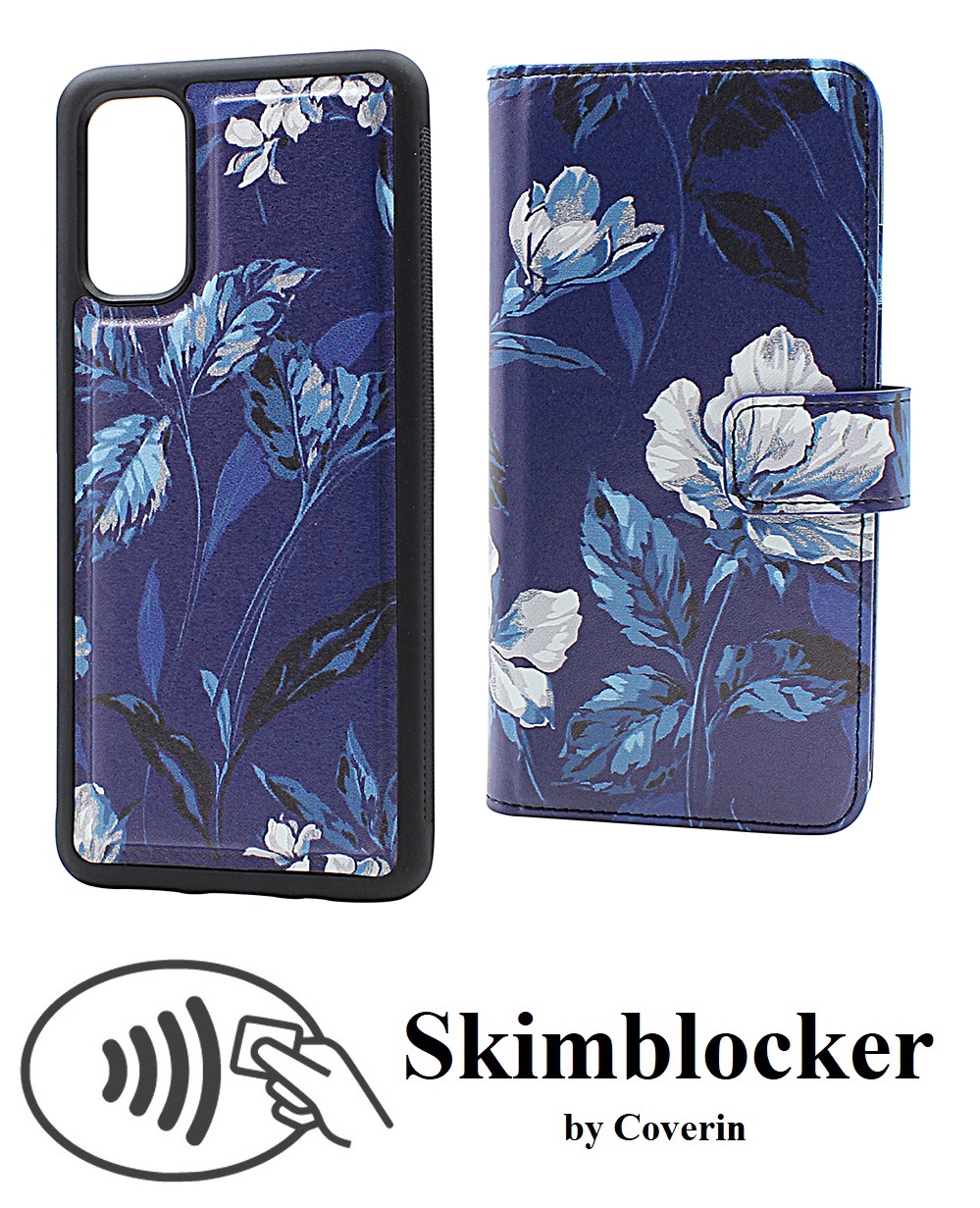 CoverIn Skimblocker Design Magneettilompakko Samsung Galaxy S20 (G980F)