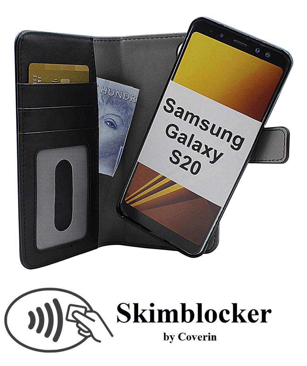 CoverIn Skimblocker Magneettikotelo Samsung Galaxy S20 (G980F)
