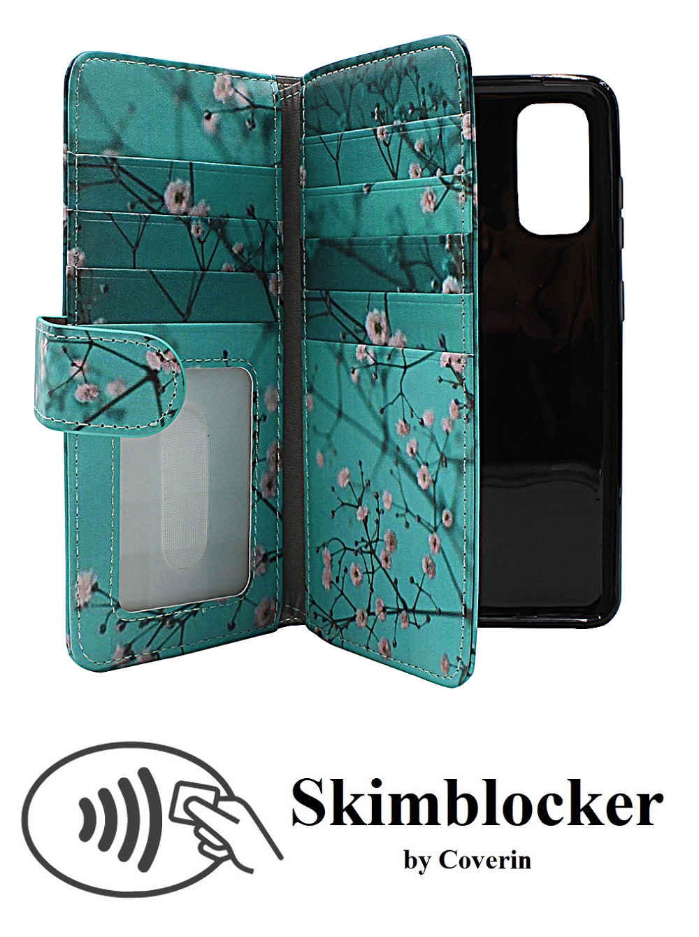 CoverIn Skimblocker XL Designwallet Samsung Galaxy S20 (G980F/G981B/DS)
