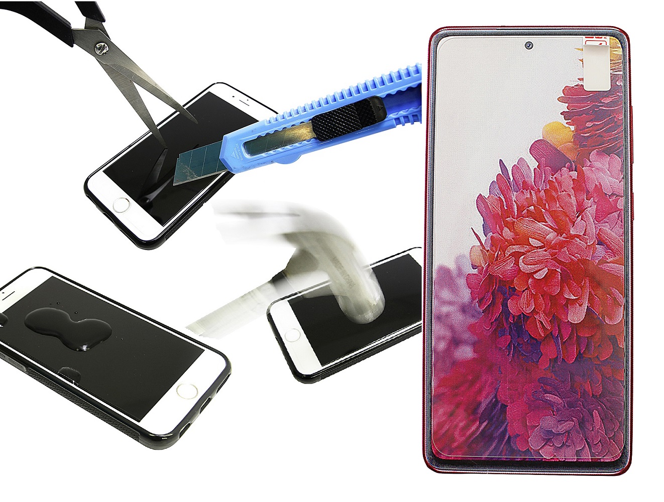 Näytönsuoja karkaistusta lasista Samsung Galaxy S20 FE/S20 FE 5G