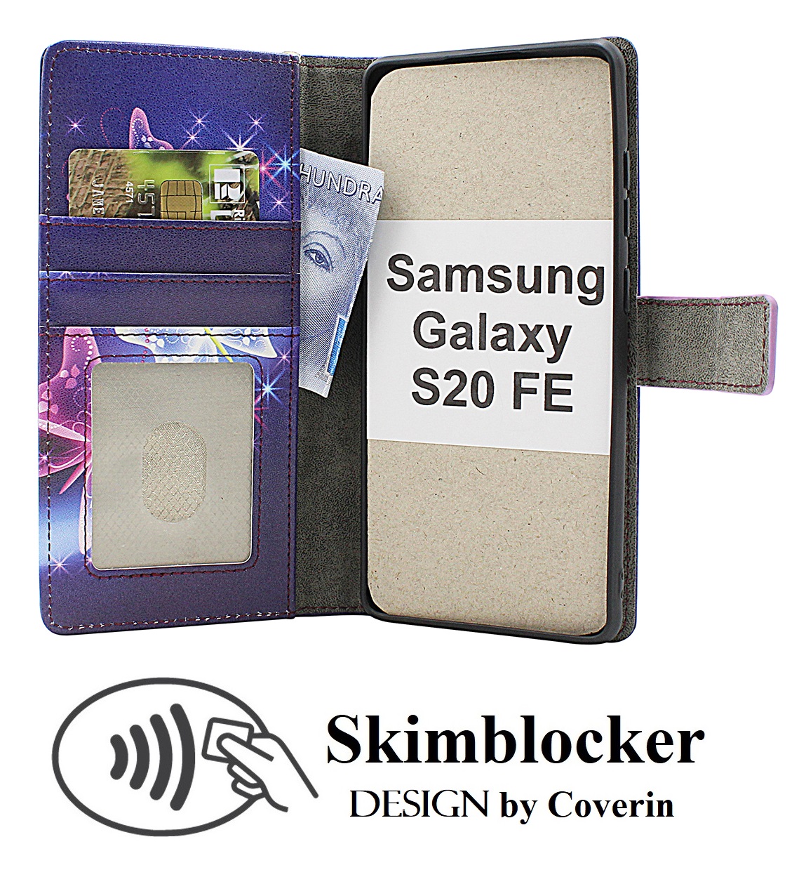 Skimblocker Samsung Galaxy S20 FE 5G Puhelimen Kuoret Design
