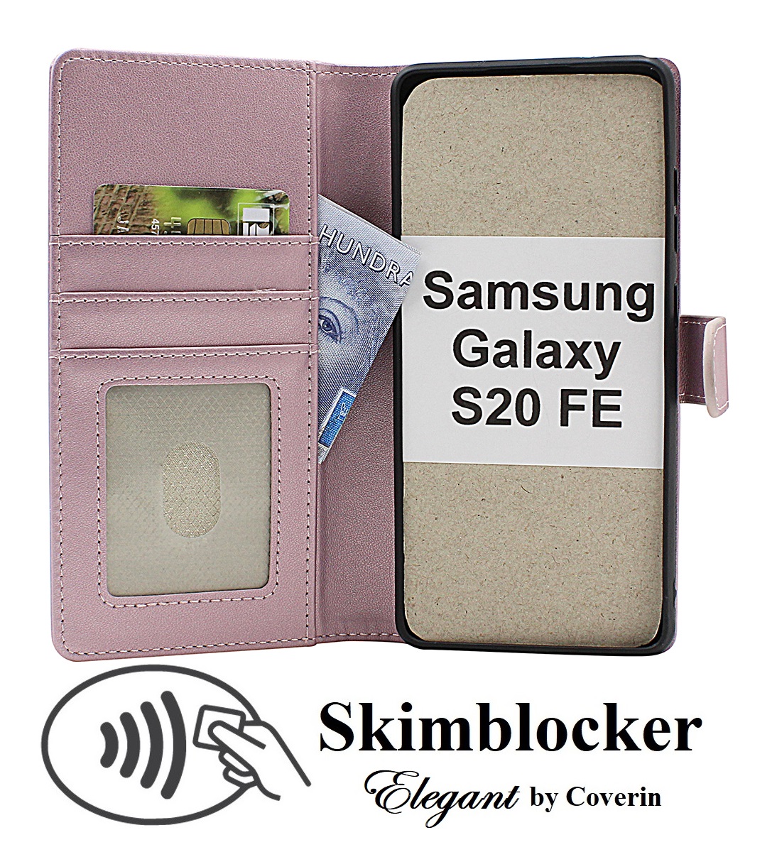 Skimblocker Samsung Galaxy S20 FE / S20 FE 5G Puhelimen Kuoret