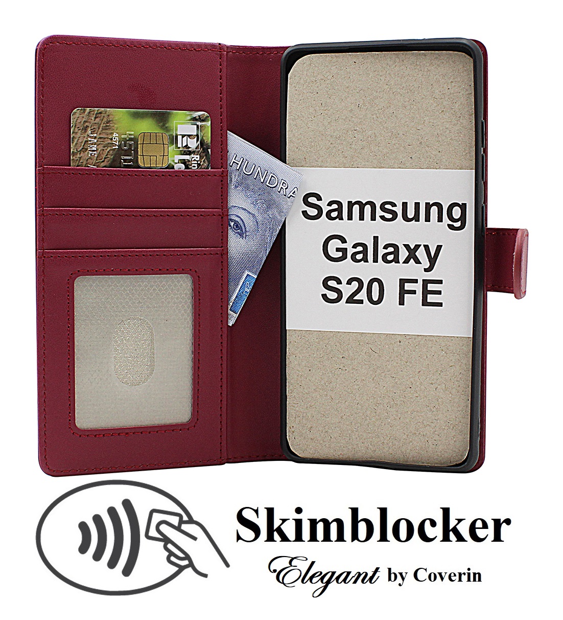 Skimblocker Samsung Galaxy S20 FE / S20 FE 5G Puhelimen Kuoret